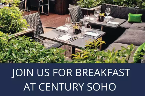 Breakfast Invitation to Century Soho