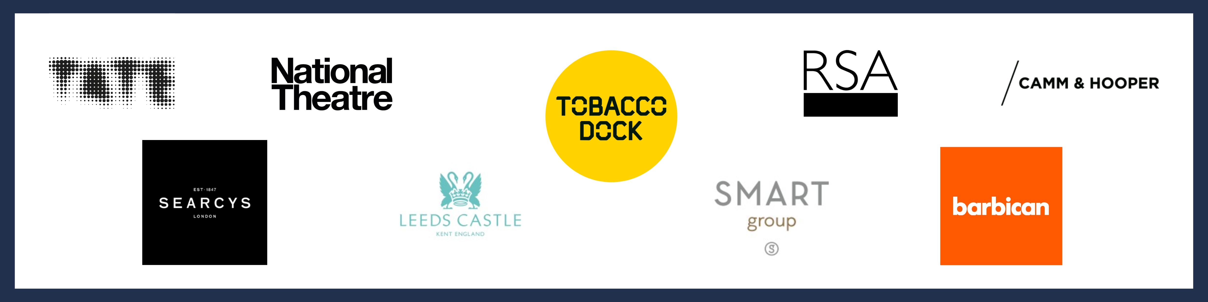 Client logo banner