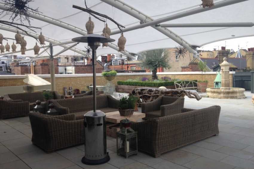 Party venues in London: Ham Yard Hotel