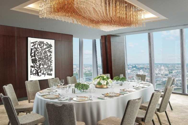 Conference venues in London: Shangri-La Hotel, At The Shard, London