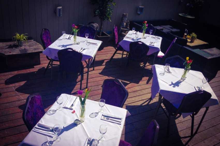 Roof Terrace at The Driver
