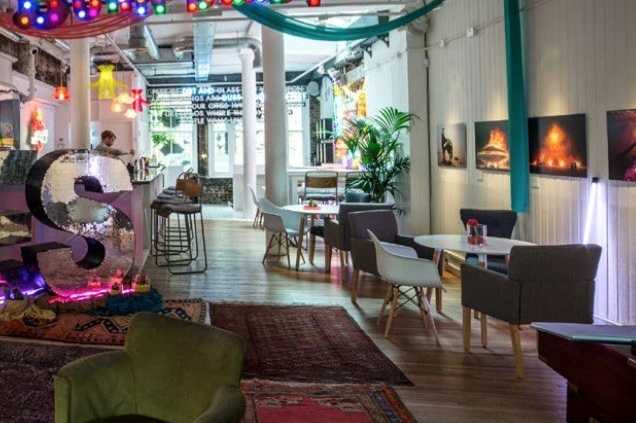 Party venues in London: Lights of Soho
