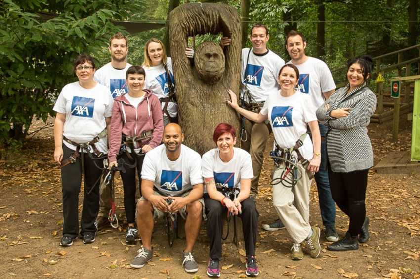 Party venues in London: Go Ape Battersea Park