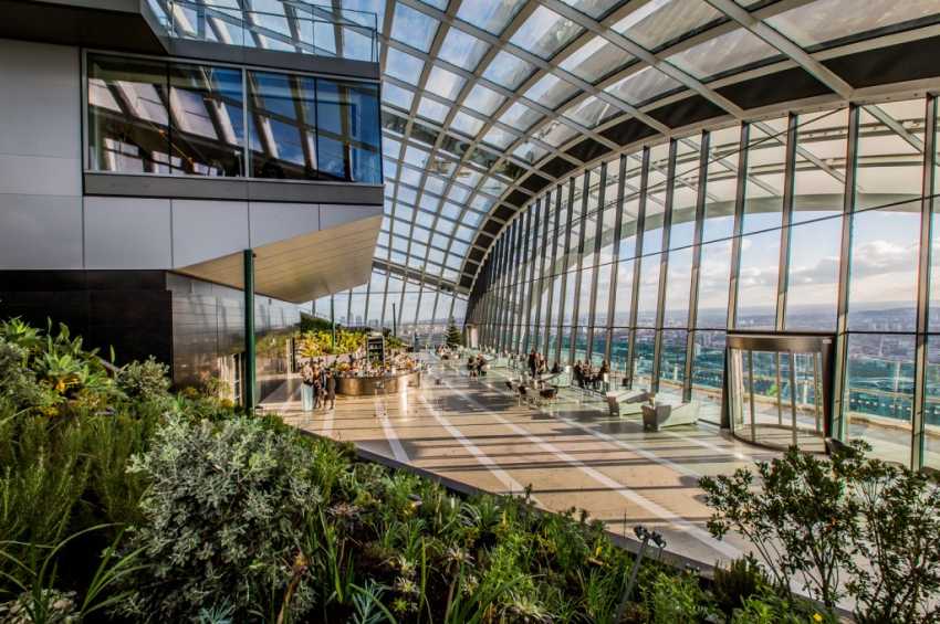 Party venues in London: Sky Garden