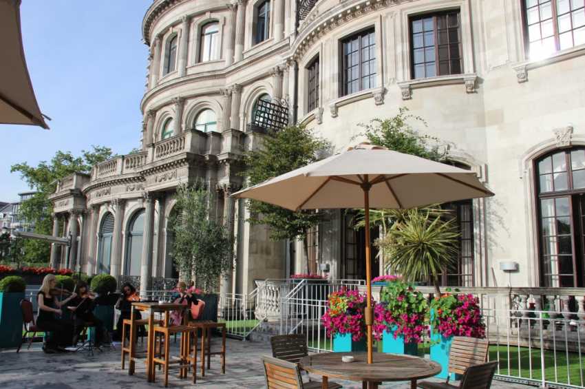 The Terrace and string quartet
