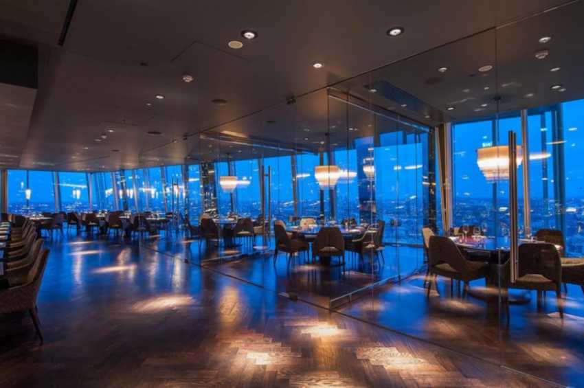 Party venues in London: Aqua Shard