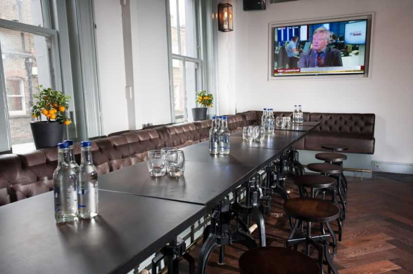 Christmas Party Venue in London : Saloon Bar at The Marylebone