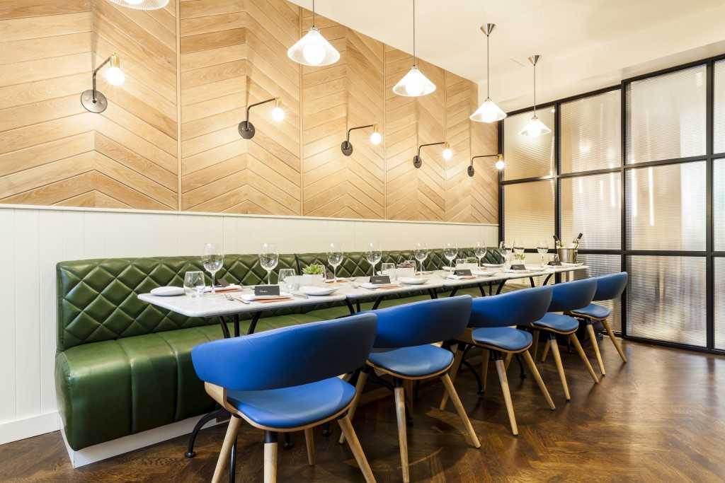 The Private Dining Room at Theo Randall's Simple Italian