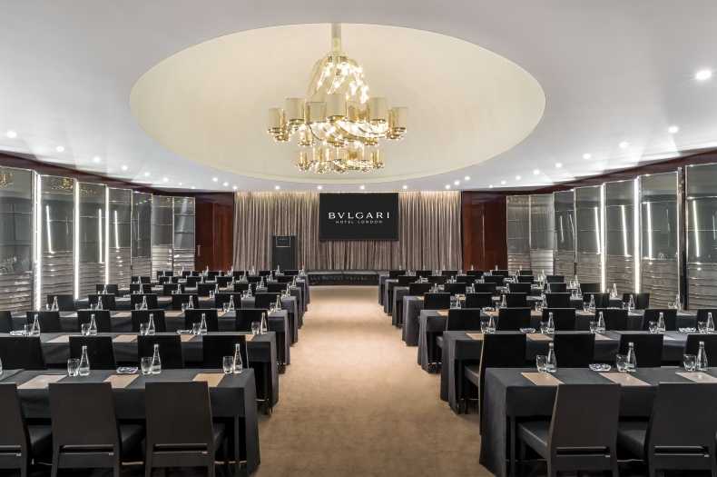 Conference venues in London: Bulgari Hotel, London