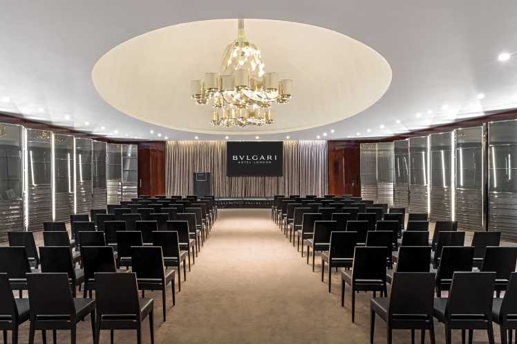 Conference venues in London: Bulgari Hotel, London