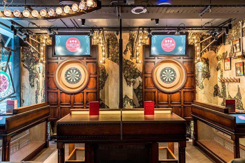Christmas Party Venue in London : Flight Club Bloomsbury