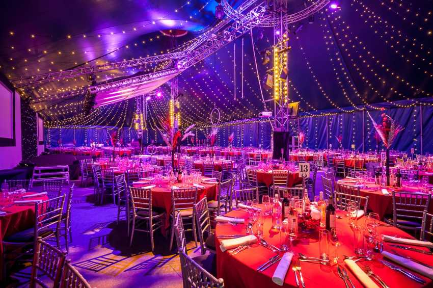 Christmas Party Venue in London : The Bloomsbury Big Top