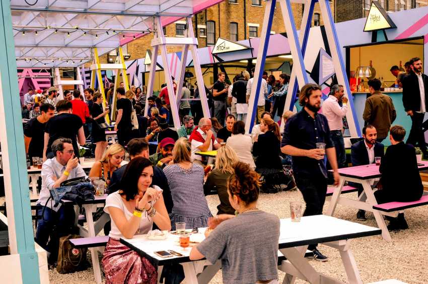Party venues in London: Pitch Stratford