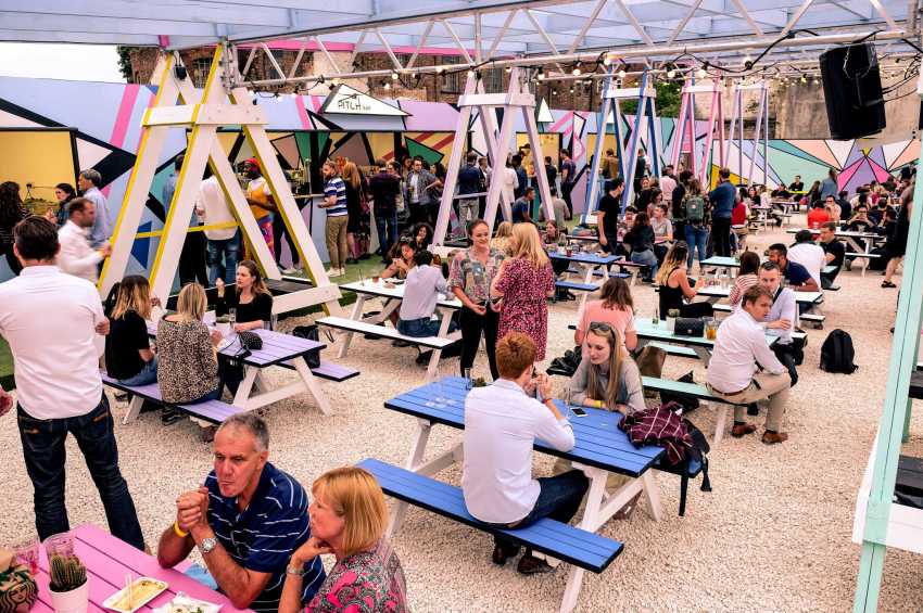 Party venues in London: Pitch Stratford
