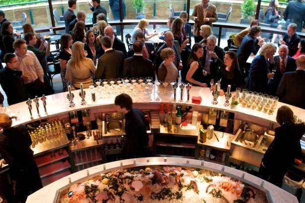 Party venues in London: Boisdale of Canary Wharf
