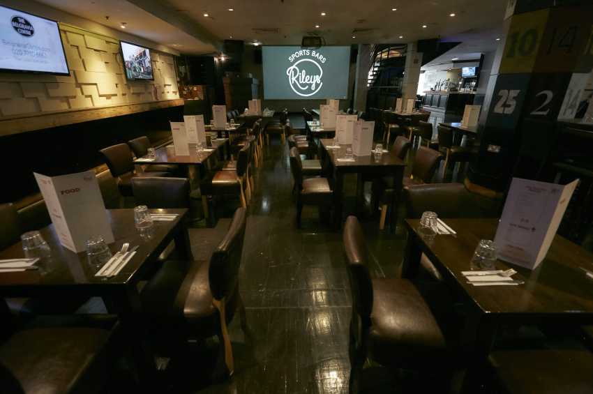 Party venues in London: Rileys Sports Bar Haymarket