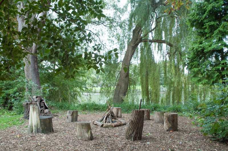 Party venues in London: Secret River Garden