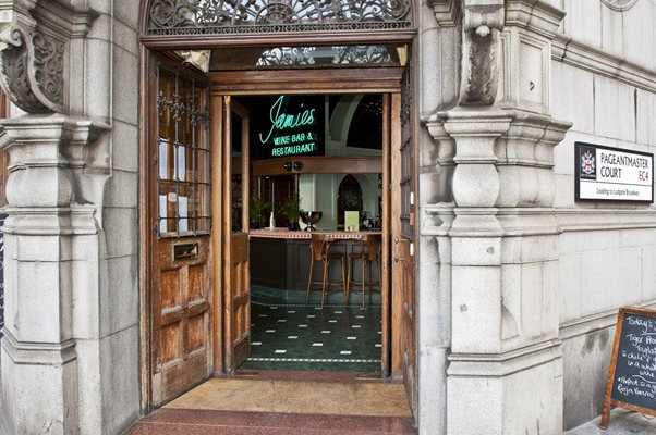 Party venues in London: Jamies Ludgate Hill