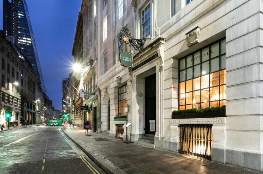 Party venues in London: Pitcher & Piano Cornhill