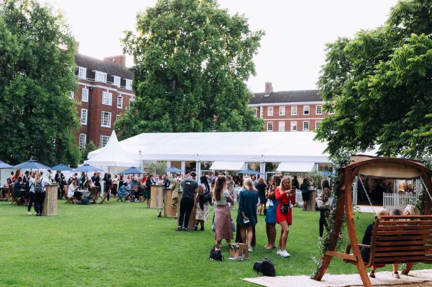Party venues in London: Inner Temple Garden