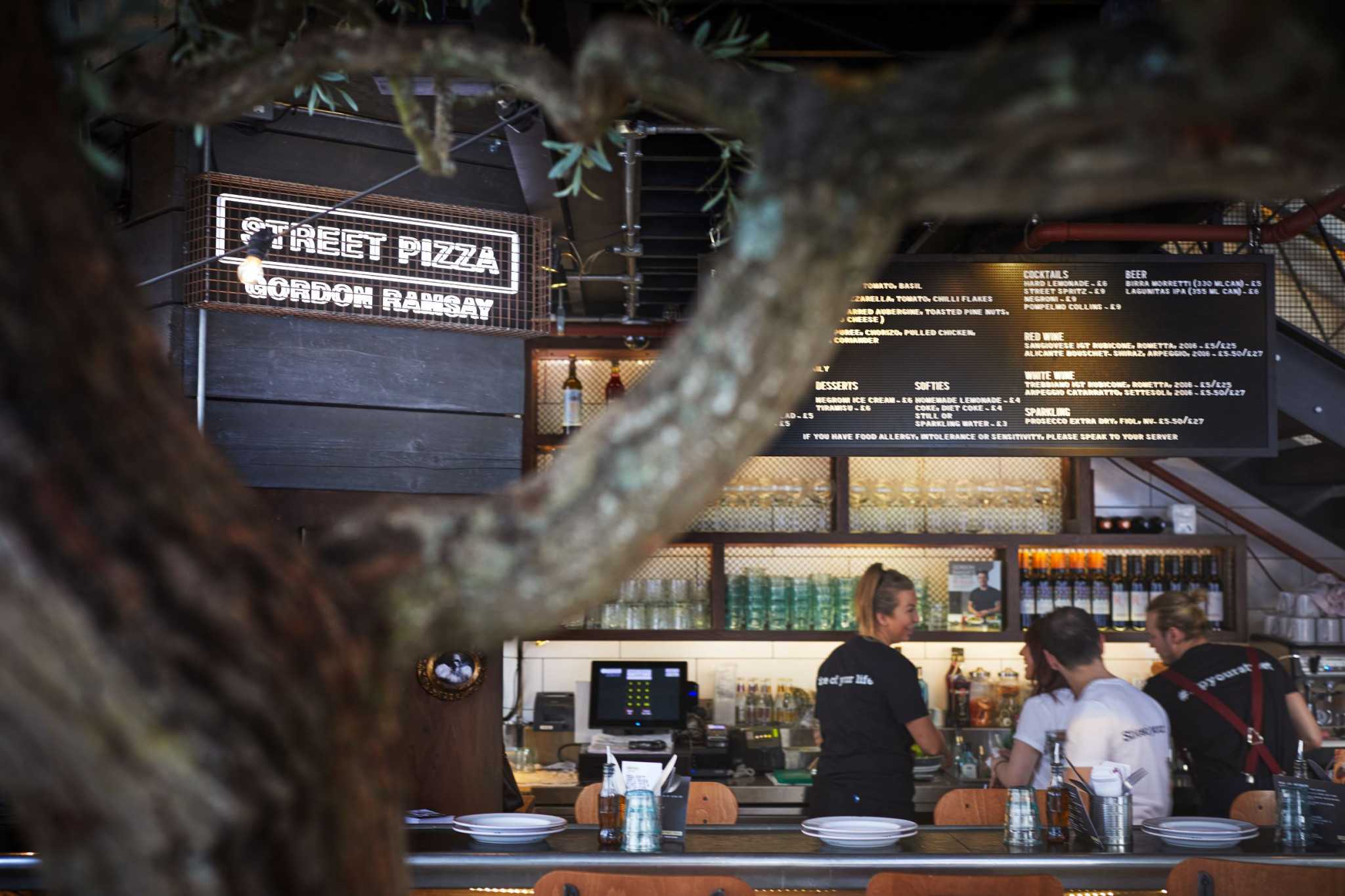 Street Pizza at Bread Street Kitchen