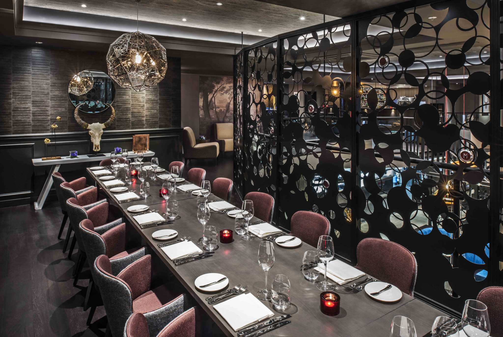 M Grill Private dining Room 