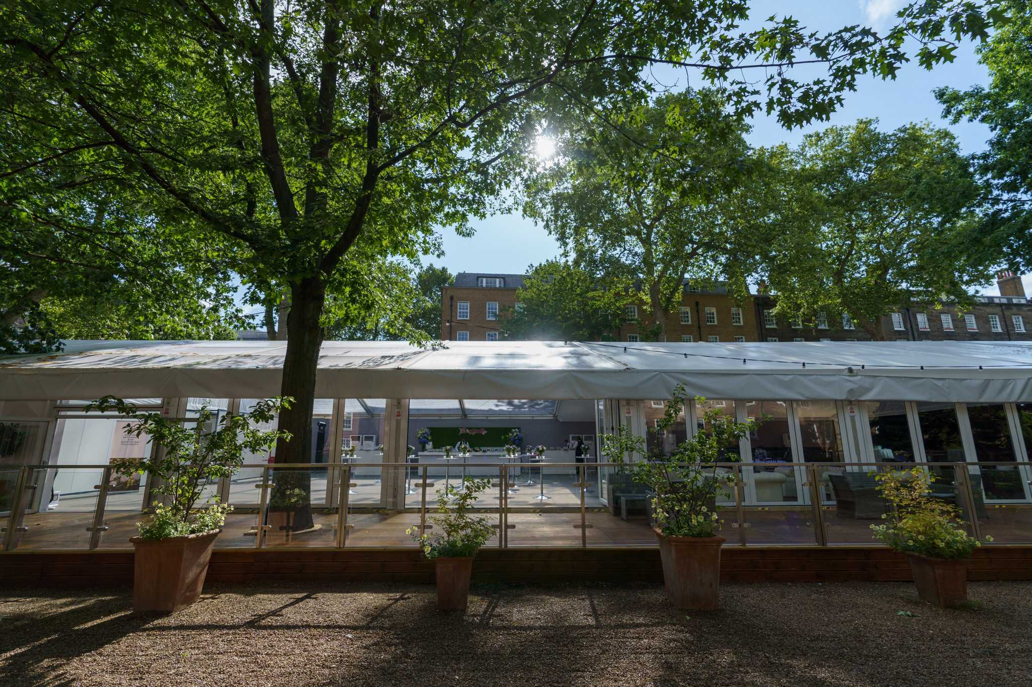 Summer Marquee in The Walks