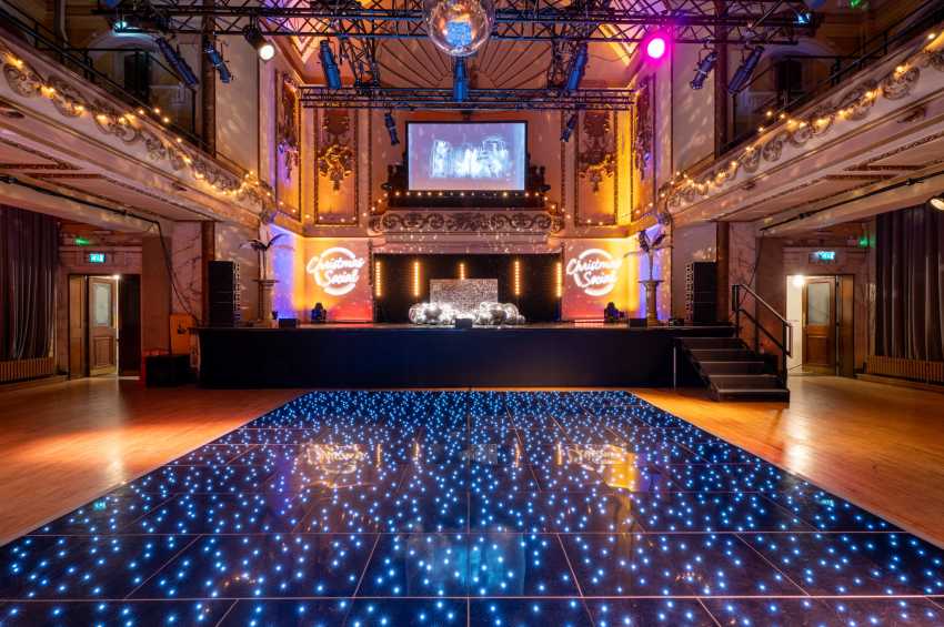 Christmas Social at Shoreditch Town Hall