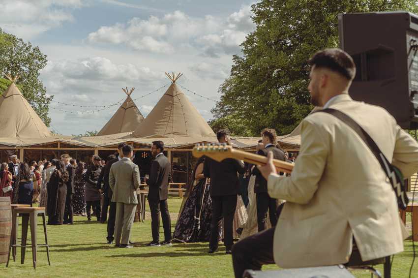 Tipis at Mapledurham