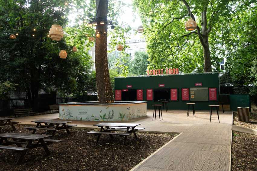 The Sunken Garden, Bloomsbury