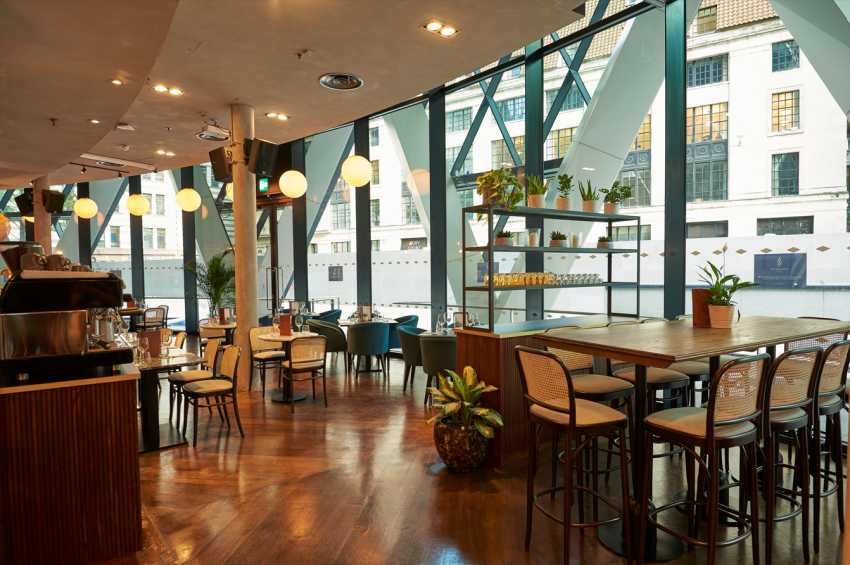 The Sterling Bar, Bottom Floor of The Gherkin