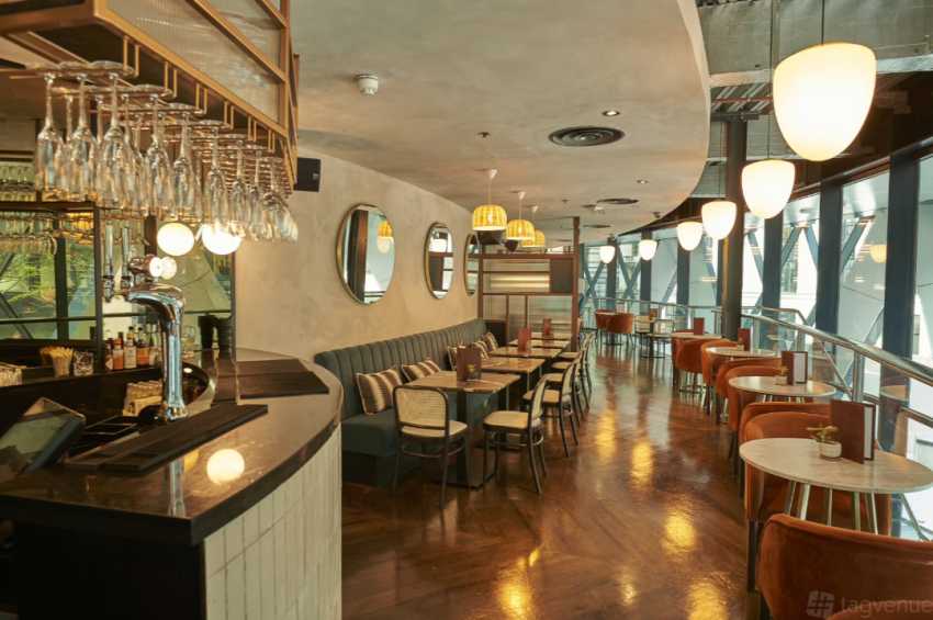 The Sterling Bar, Bottom Floor of The Gherkin