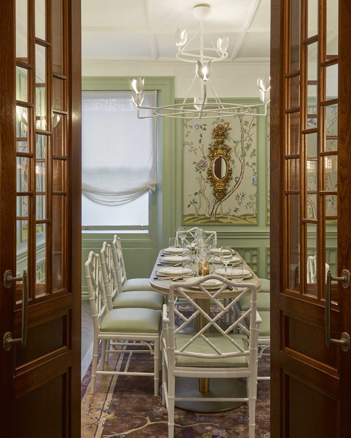The Peacock room. 