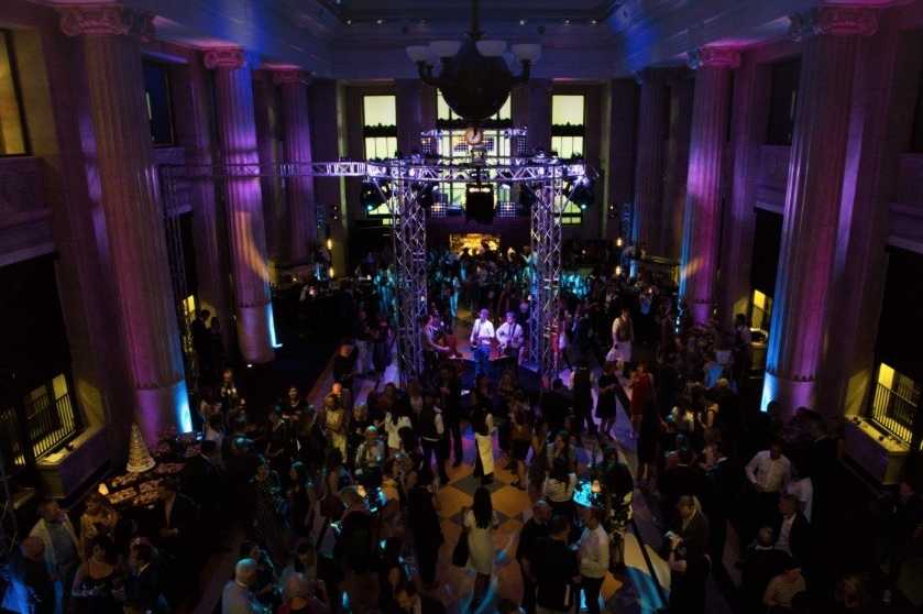 standing reception