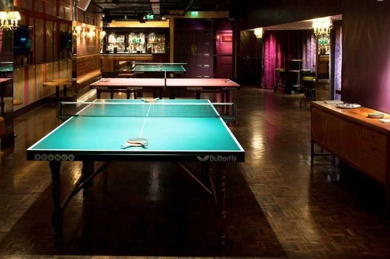 Party venues in London: Bounce Ping Pong