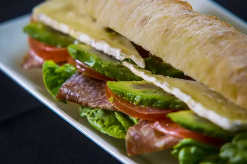 A variety of delicious lunch options available  A variety of delicious lunch options available