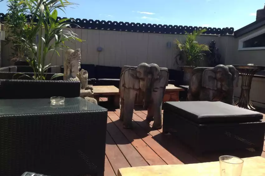 Roof Terrace at The Driver