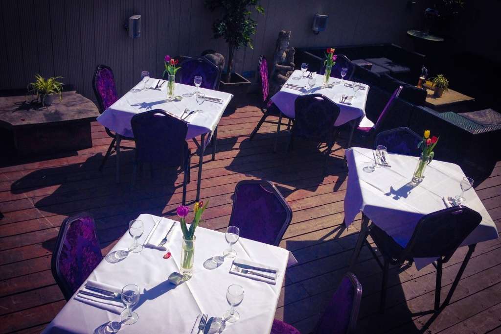 Roof Terrace at The Driver