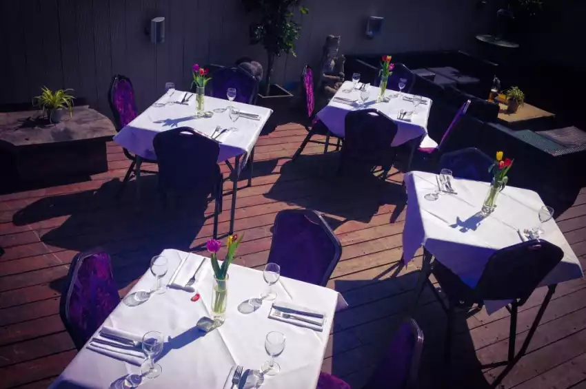 Roof Terrace at The Driver