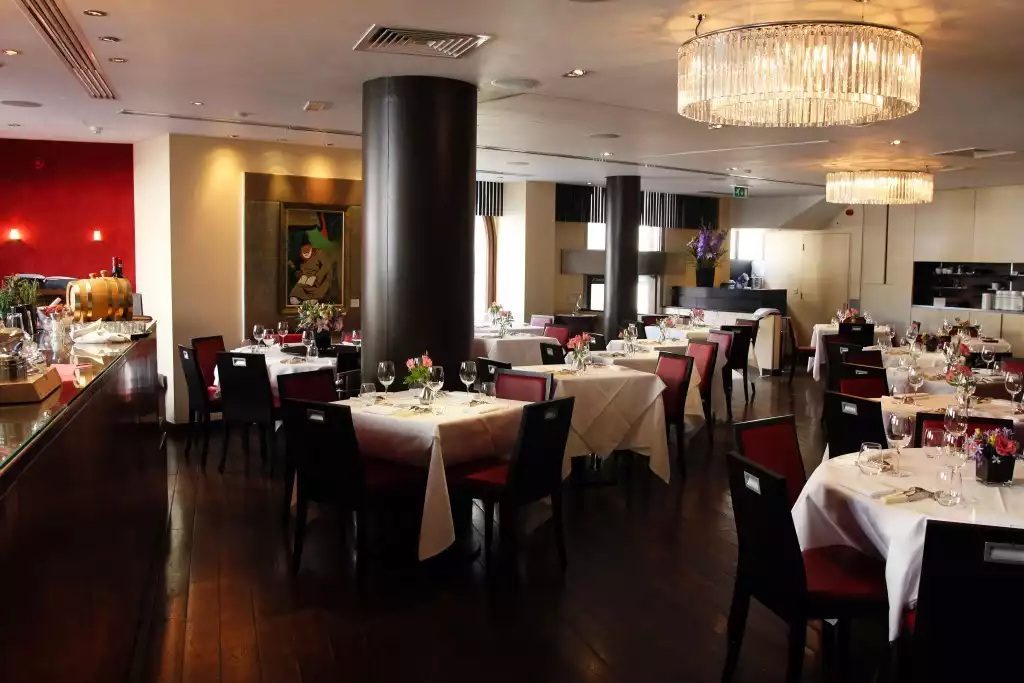 Main restaurant upstairs