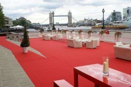 The Terrace - hired as part of The Grand Hall
