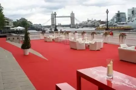 The Terrace - hired as part of The Grand Hall