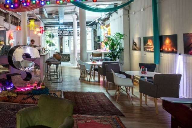 Party venues in London: Lights of Soho