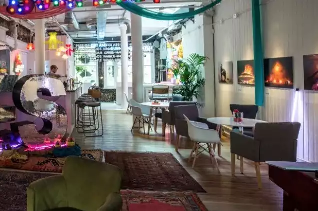 Party venues in London: Lights of Soho