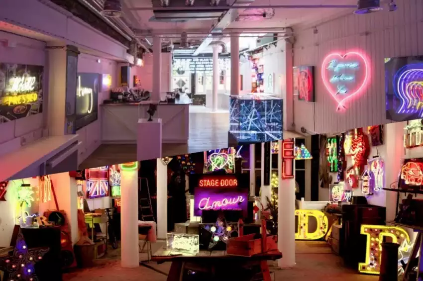 Party venues in London: Lights of Soho