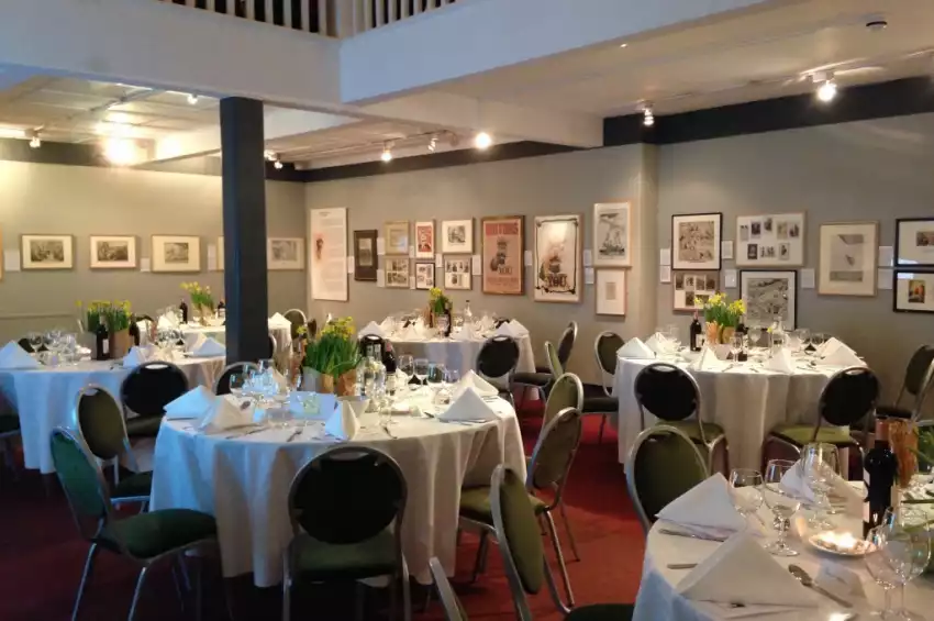 Dining in style at the museum