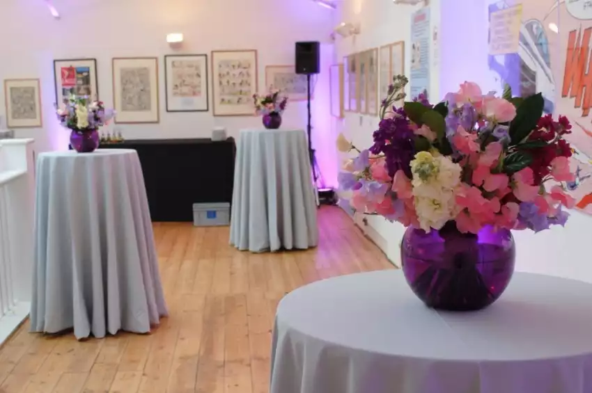 Set-up for a special event