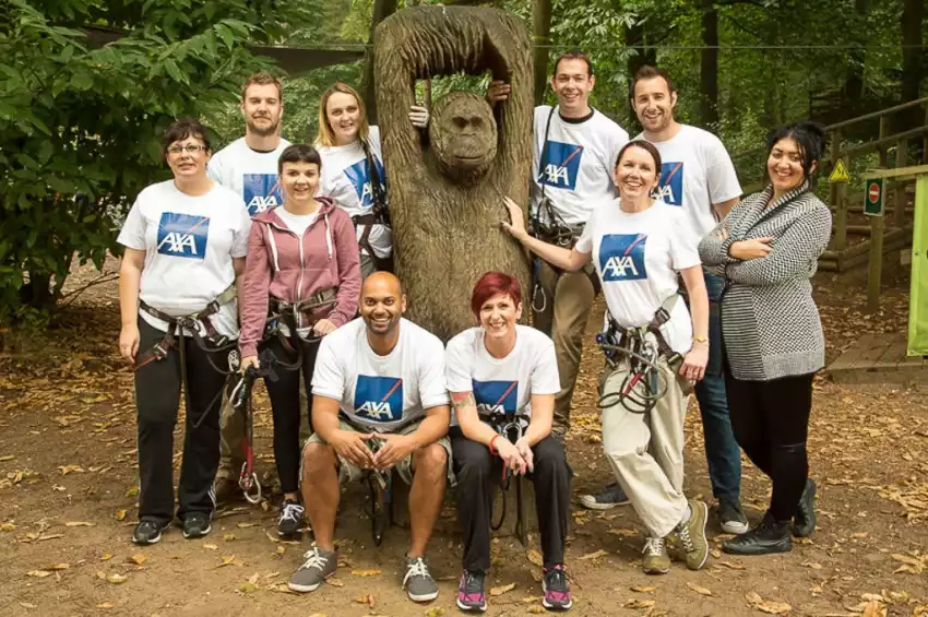 Party venues in London: Go Ape Battersea Park