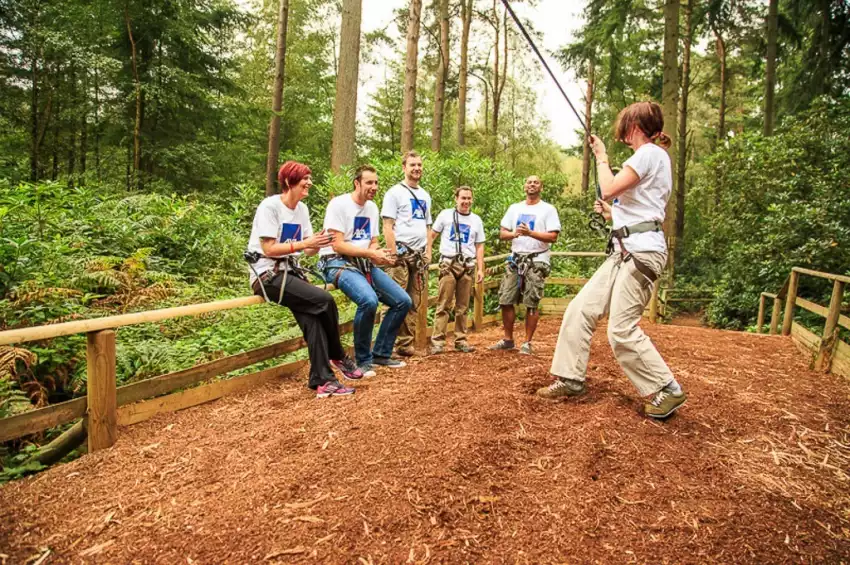Party venues in London: Go Ape Battersea Park
