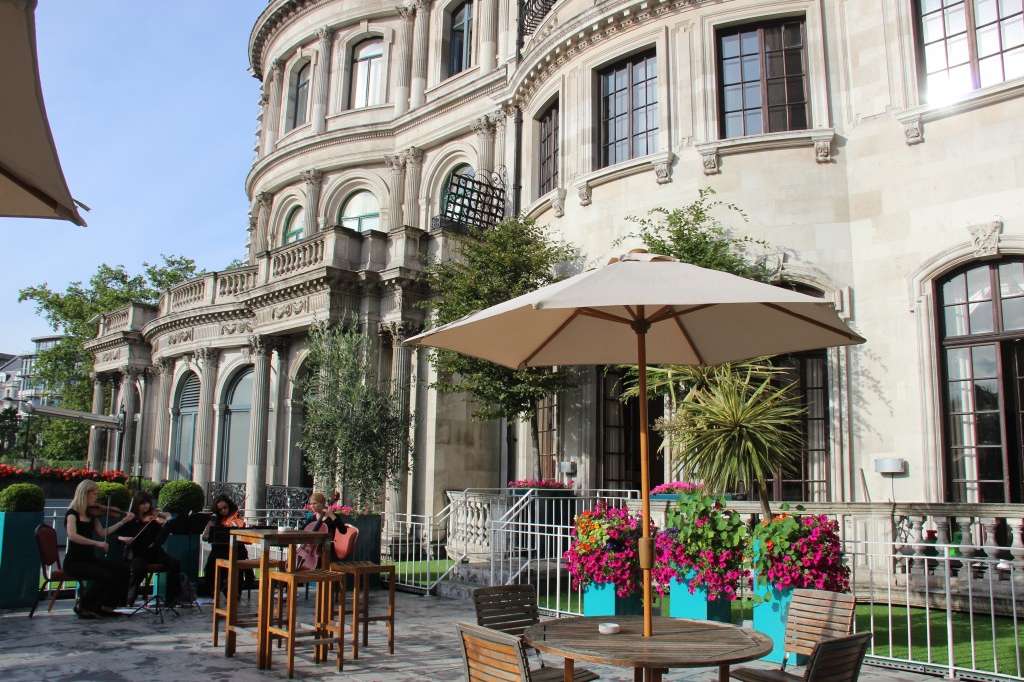 The Terrace and string quartet